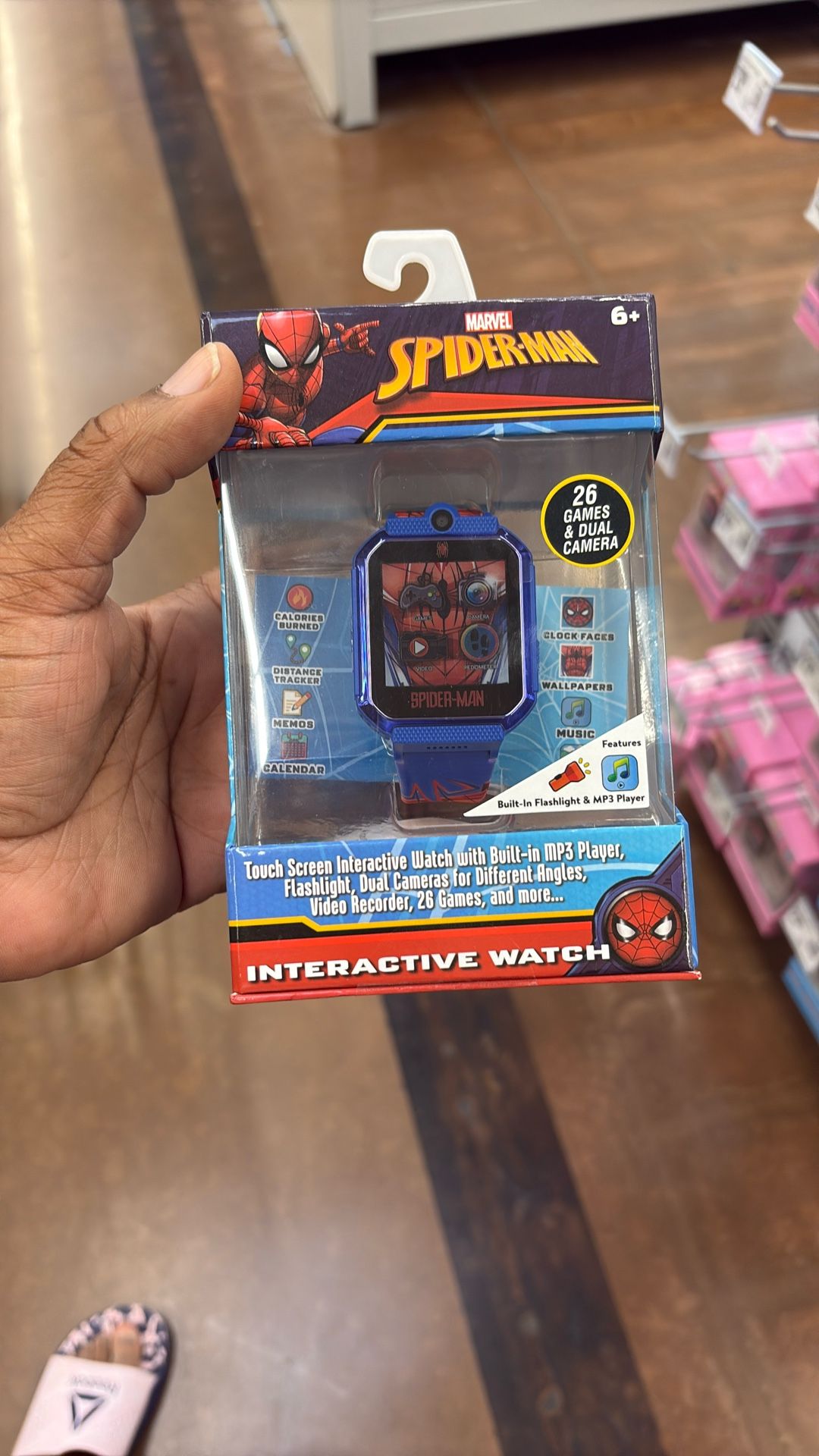 Spider-Man Game Watch With A Camara
