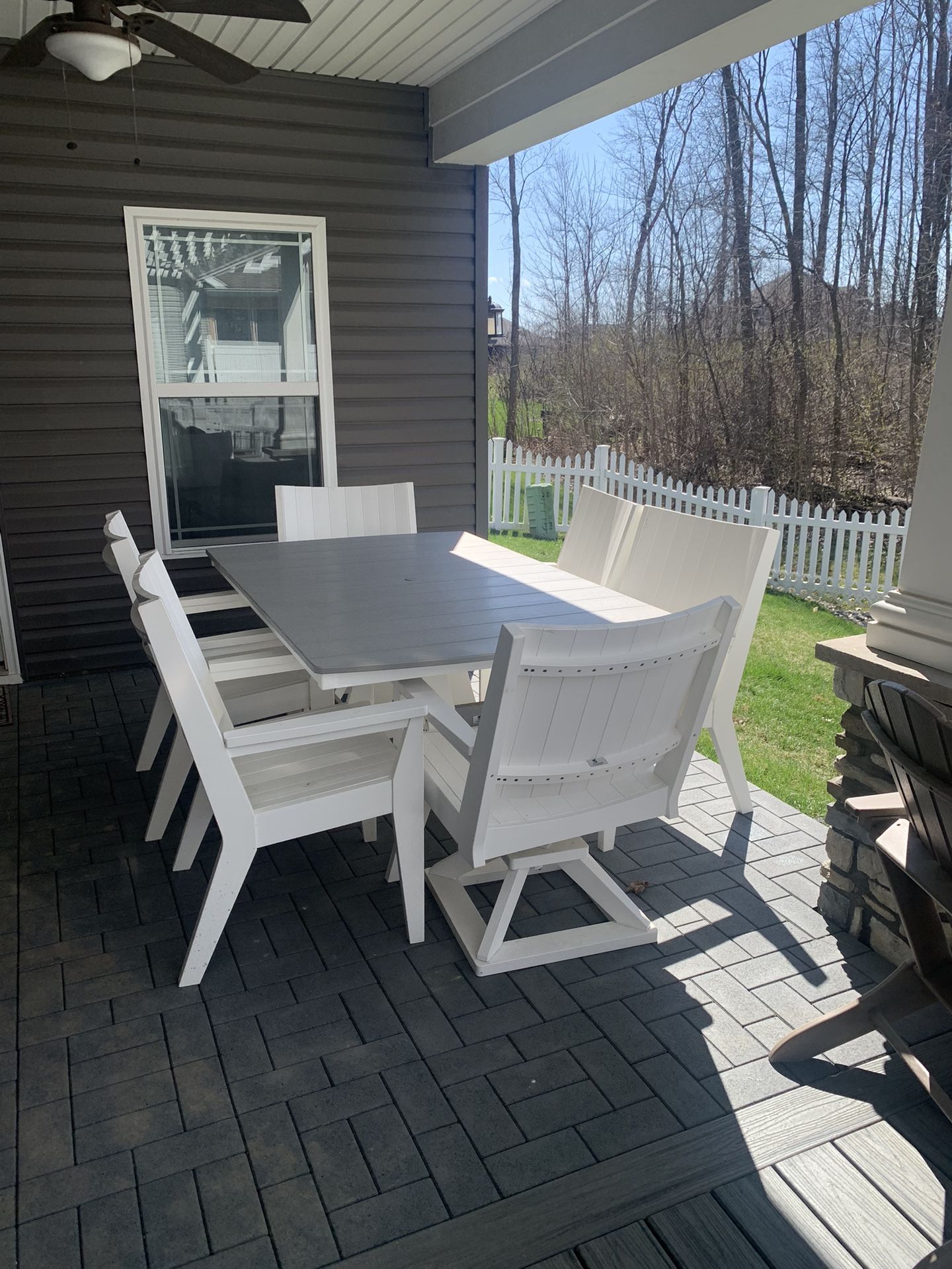 Outdoor Picnic Table bought From Dan’s Porch & Patio
