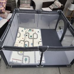 Baby Bed And Play Ground 