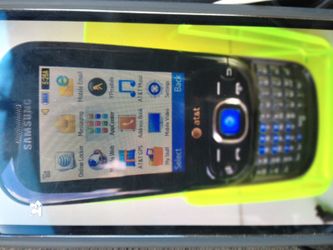 Samsung cell phone in box