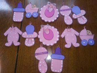 Todo para baby shower, niña o niño.