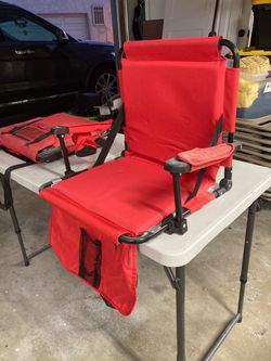 Bleacher chairs