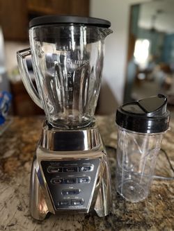 Oster - Pro® 1200 Plus Blend-N-Go® Smoothie Cup - Brushed Nickel