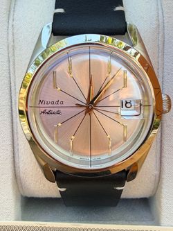 ⌚ Nivada Grenchen Antarctic Spider  — Swiss Automatic Watch , Individually Numbered #740/900 — Brand New Full Kit