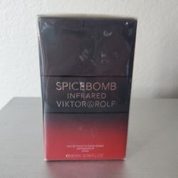 VIKTOR & ROLF SPICEBOMB INFRARED 3.04oz/90ml EAU DE TOILETTE, NEW SEALED BOX