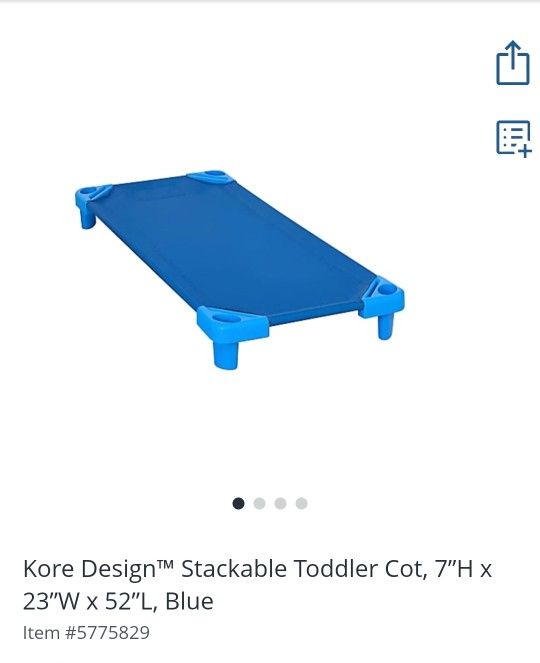 Kore Design Stackable Toddler Cot