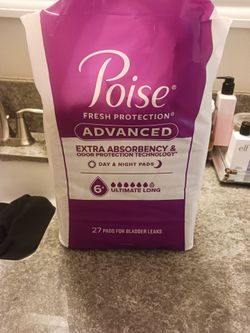 Poise bladder pads