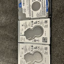 Lot of 1TB 2.5” 5400 RPM HDD Hard Drives