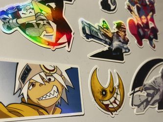 Soul Eater Anime Stickers Merch