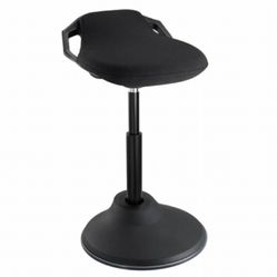 Standing desk chair Adjustable Ergonomic Foot Stool, 23.6-33.3 Inch, Sitting Swivel Balance Chair, N
