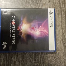 Ghost Busters Ps5