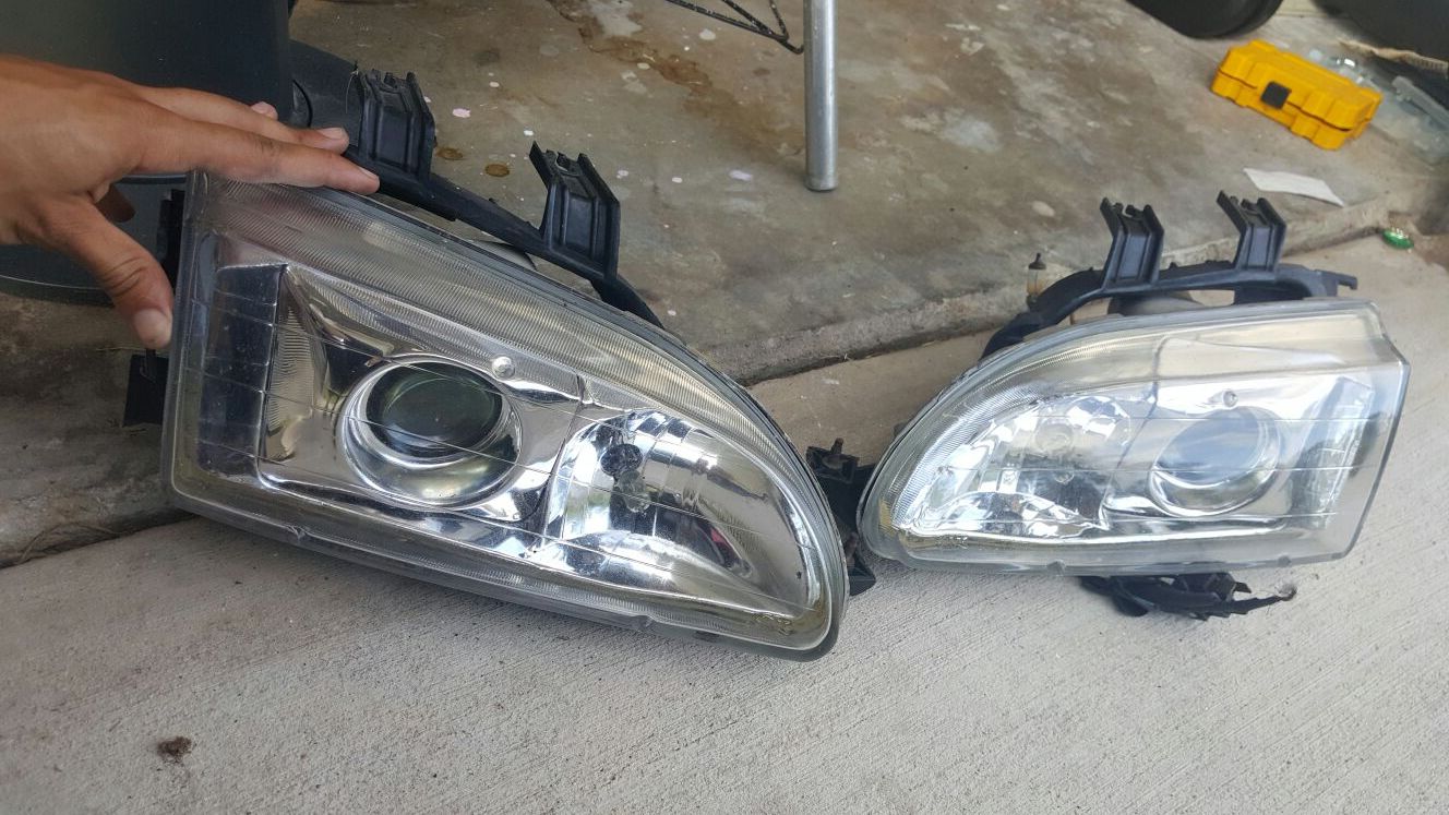 Denji projector headlights 92-95 eg civic