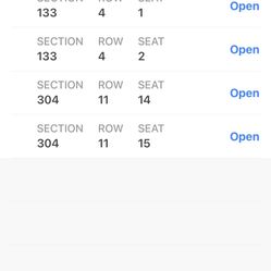 San Diego Padres Tickets Tonight $50 For A Pair Aisle Seats