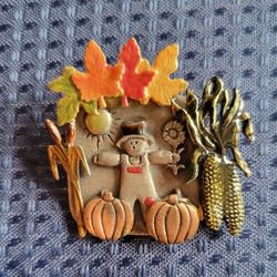 KC Brand Fall Harvest Enamel Pin/Brooch