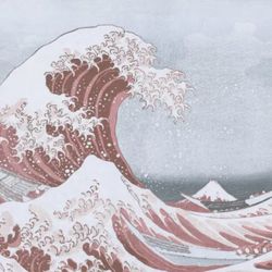 The Great Wave Summer Tapestry 