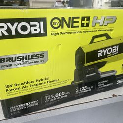 Ryobi 18v Brushless Heater