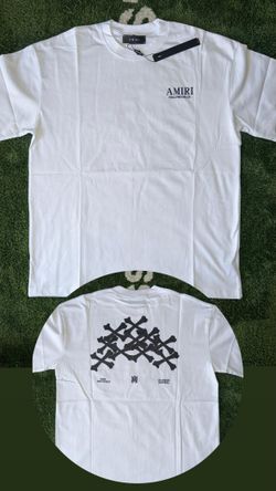 White Amiri tee