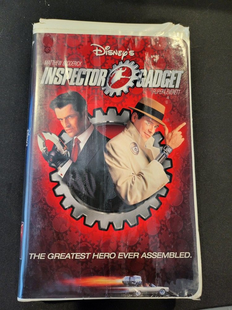 🕵️♂️⚙️ Disney’s Inspector Gadget (1999 VHS – Matthew Broderick) ⚙️🕵️♂️