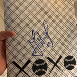 Jose AltUve Signature (Houston Astros)