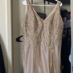 Gold Dress