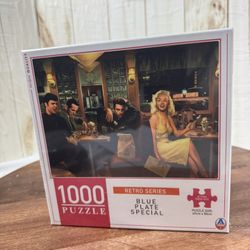 Retro Series Blue Plate Special 1000 Puzzle