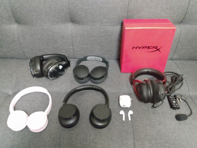 Headphones and Earpods Apple, Sony, Skullcandy Gaming Sets