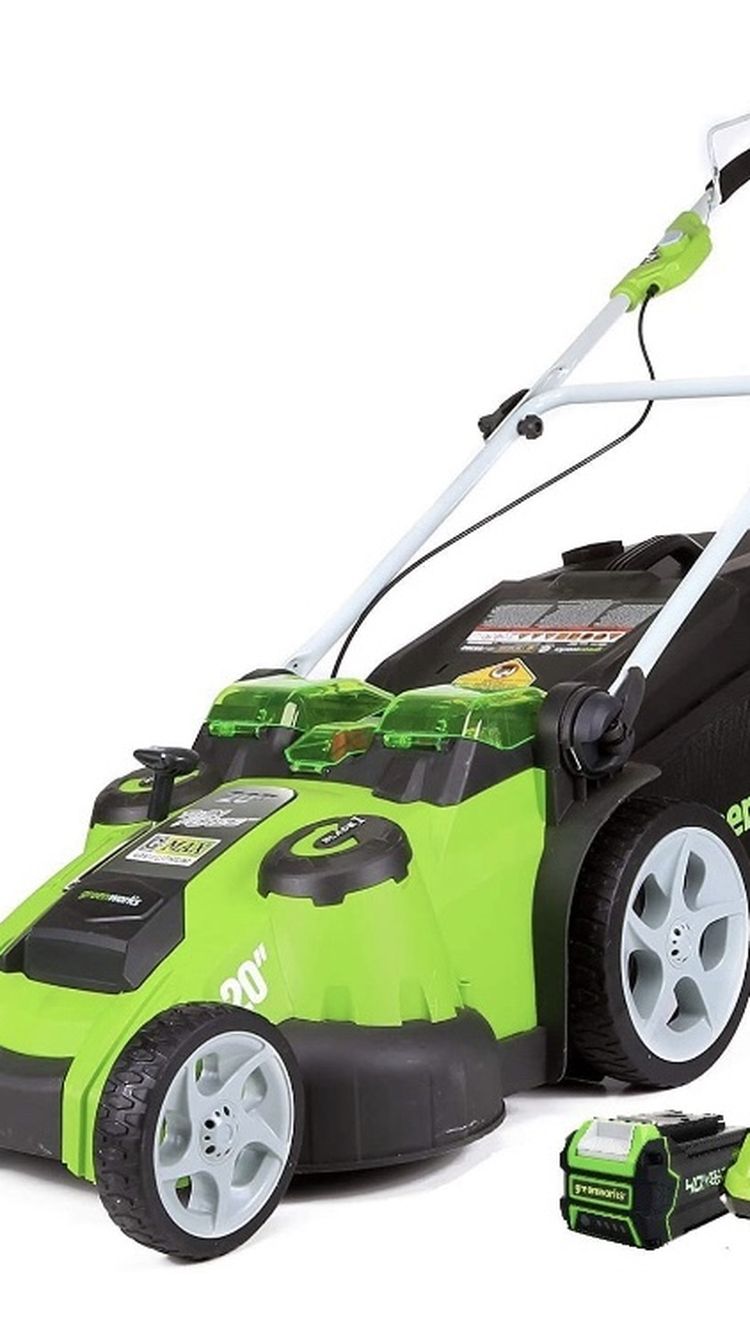 40 V 20” Dual Blade Lawn Mower