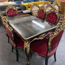 Dining table Set With 6 Chairs Brand new ,Free Delivery   