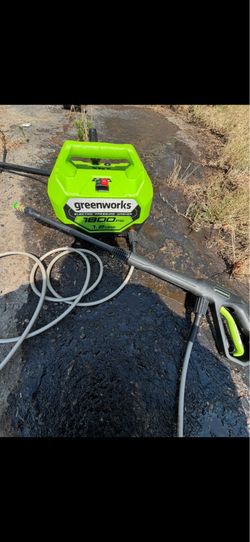 Greenworks corded 1800psi 1.2GPM pressure washer