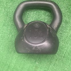One 10lb weight dumbbell 