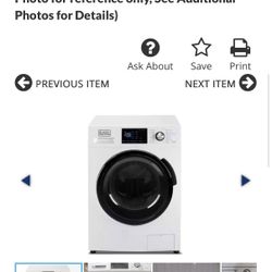 Washer and Dryer combo