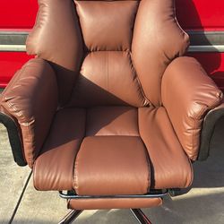 Brand New Brown Leather Office Executive Chair