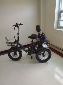 Adult tricycle. Brand new. If you want to make tracks this summer, this is the automated bike for you.