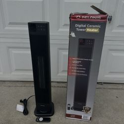 Pelonis 30 in. 1500-Watt Digital Tower Ceramic Heater
