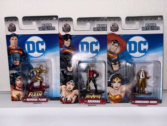 Various 1st Edition DC Nano MetalFigs