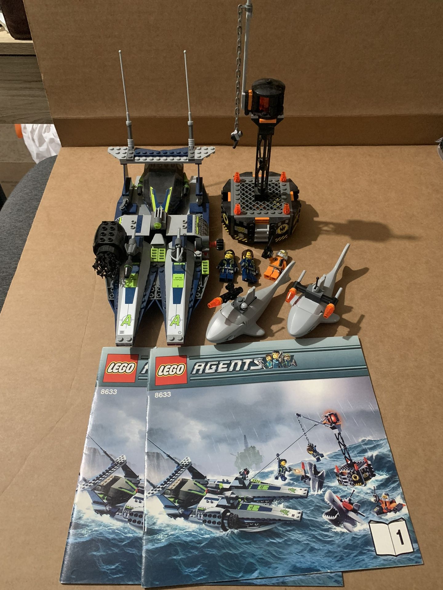 Mindful Døde i verden beton Lego Agents Speedboat Rescue for Sale in San Diego, CA - OfferUp