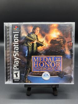 Playstation 1 Medal of Honor Underground ( Tested & Working ) Complete