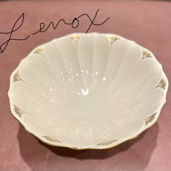 Vintage Lenox 24k Trimmed Fruit Bowl