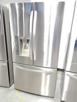 LG 3 Door Stainless Steel Refrigerator
