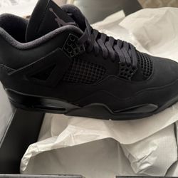 Jordan 4 Retro Black Cat Sz 12