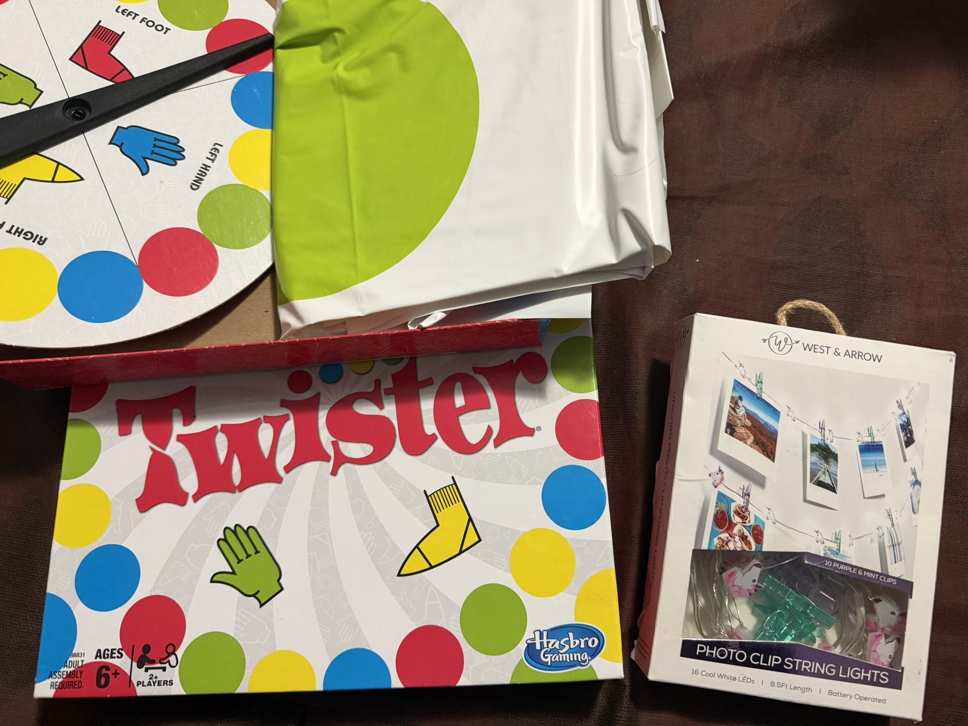 Twister And Photo Clips String Lights. Location West Lancaster, CA