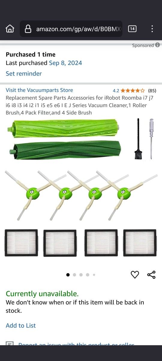 Roomba Replacement Parts