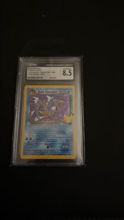 Dark gyarados CGC slab