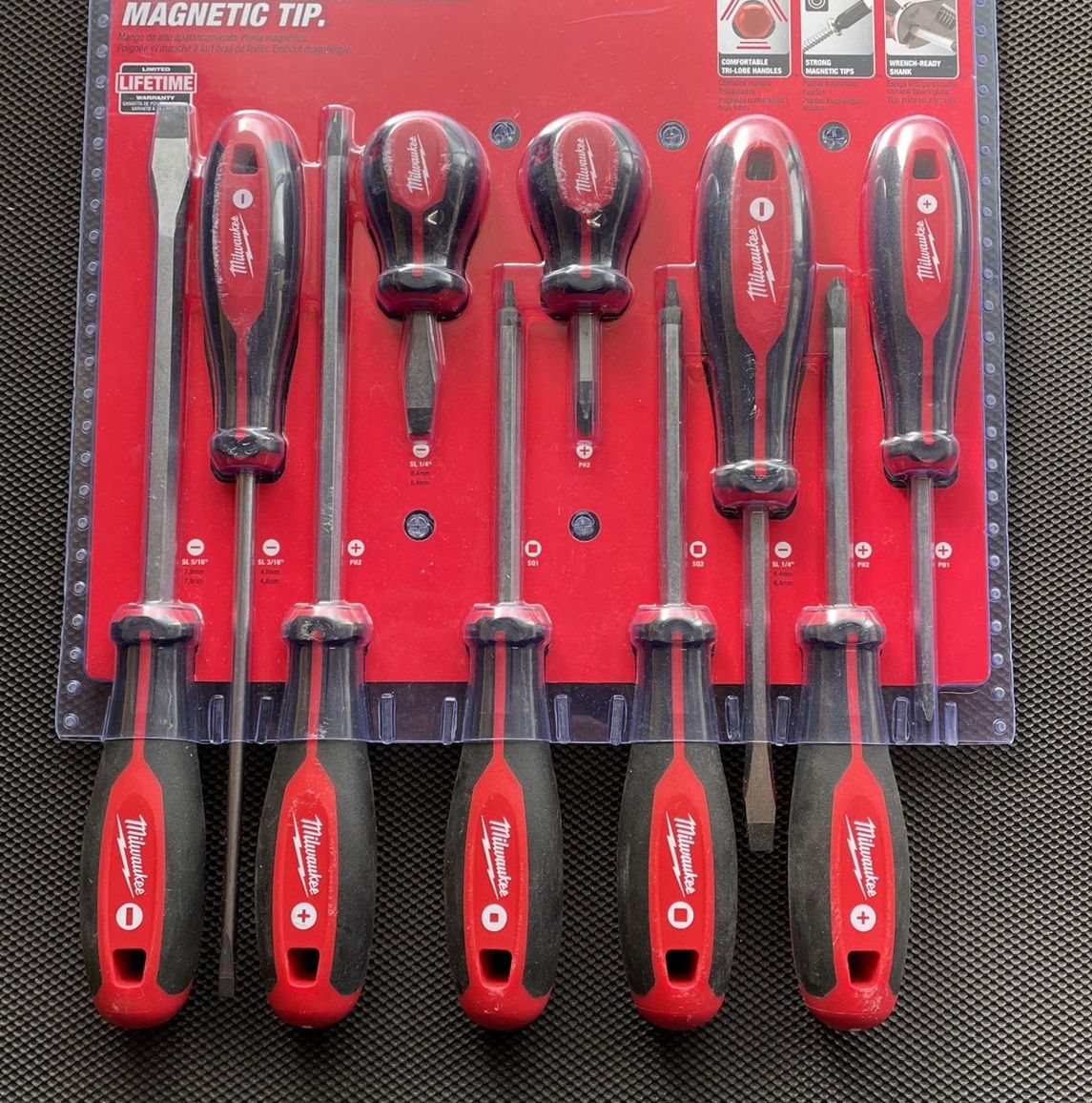 Milwaukee Combination Screwdriver Set (10-Piece)