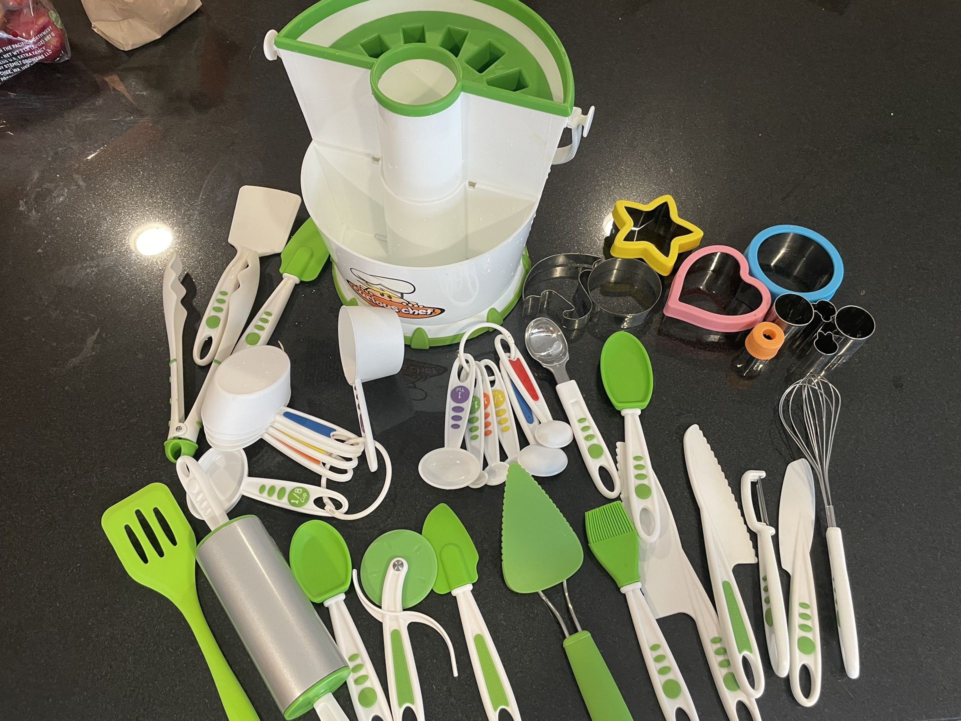 29 Piece Curious Chef Set Plus Extras