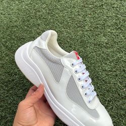 White Prada Shoes 