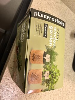 9-herb window garden (Planter’s Choice)