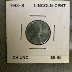 1943-S Lincoln Cent Wheat Penny
