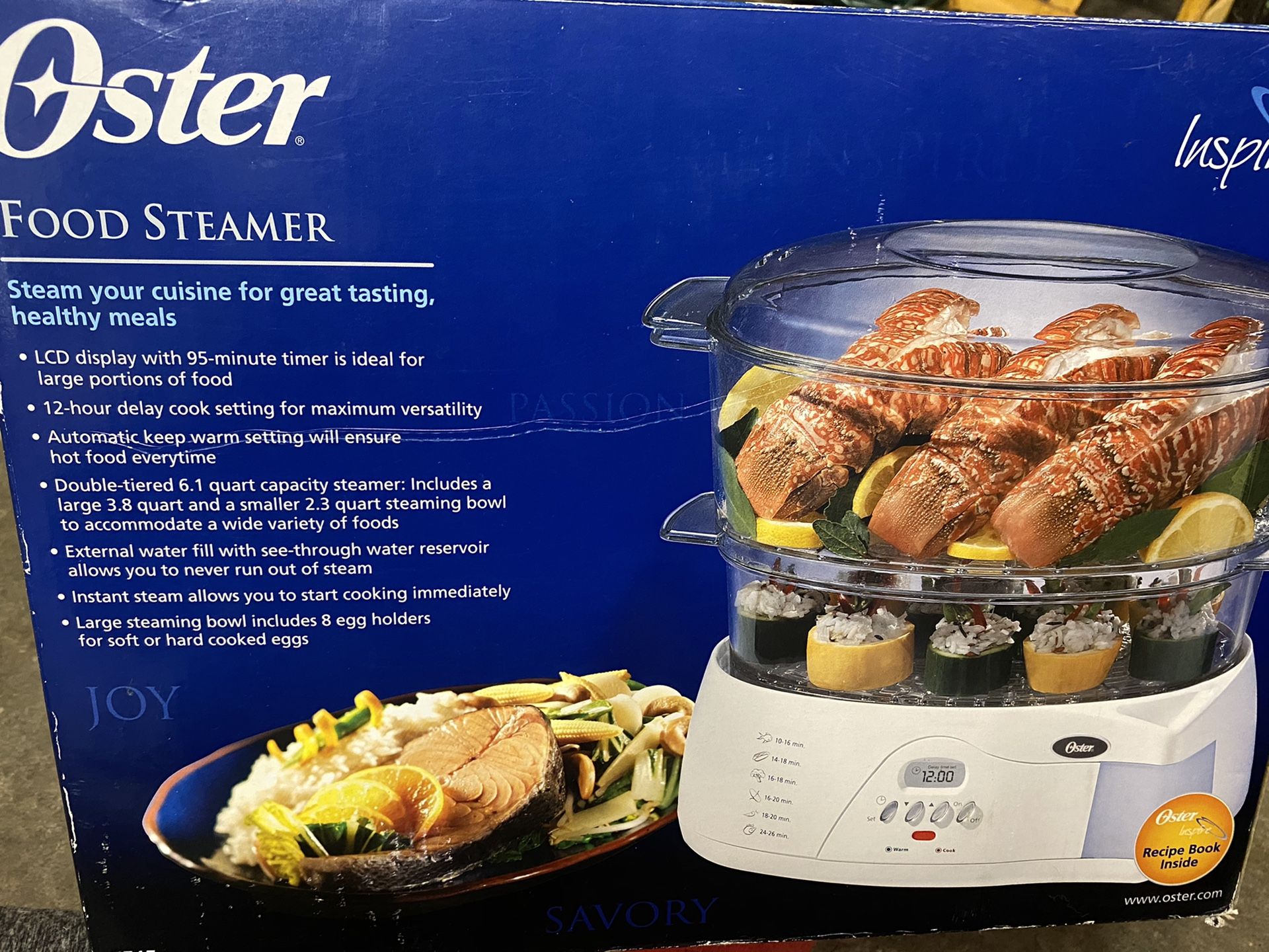 Oster food steamer, never used for Sale in WA OfferUp