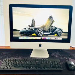 Apple iMac 21” 4K Retina 2019 3Ghz 6Core i5 16GB 256GB Radeon Pro 560X 4GB VRAM Graphics